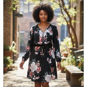 422 - Women's Style Floral Dress